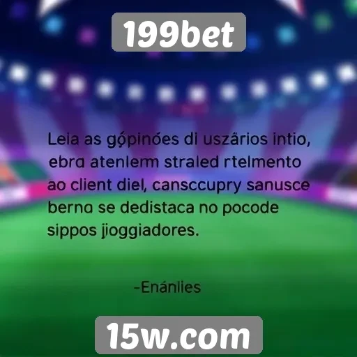 Opiniões de usuários sobre o atendimento ao cliente 199bet